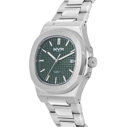 Đồng hồ MVW Elegant 43 mm Nam MSA097-02-ELE Màu Bạc