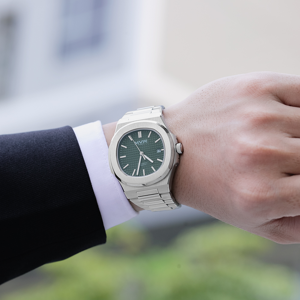 Đồng hồ MVW Elegant 43 mm Nam MSA097-02-ELE