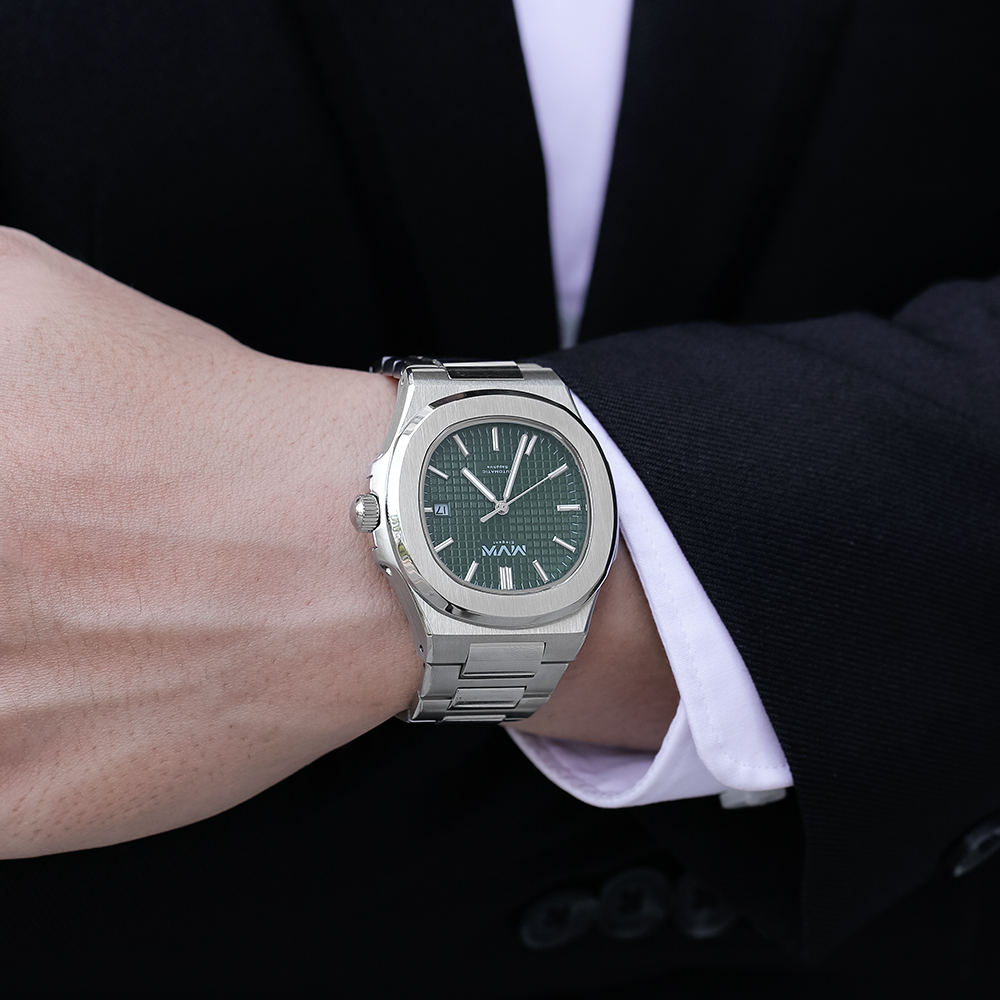 Đồng hồ MVW Elegant 43 mm Nam MSA097-02-ELE