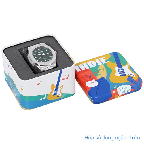 Đồng hồ MVW Elegant 43 mm Nam MSA097-02-ELE Màu Bạc