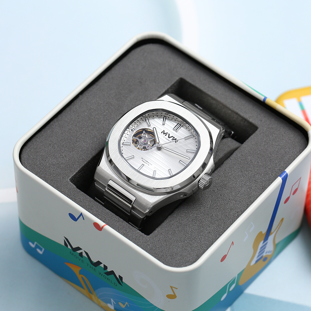 Đồng hồ MVW Elegant 43 mm Nam MSA098-01-ELE