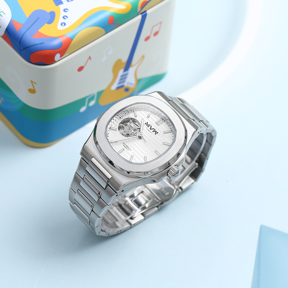 Đồng hồ MVW Elegant 43 mm Nam MSA098-01-ELE