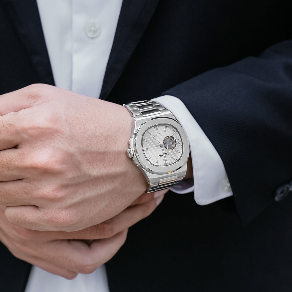 Đồng hồ MVW Elegant 43 mm Nam MSA098-01-ELE