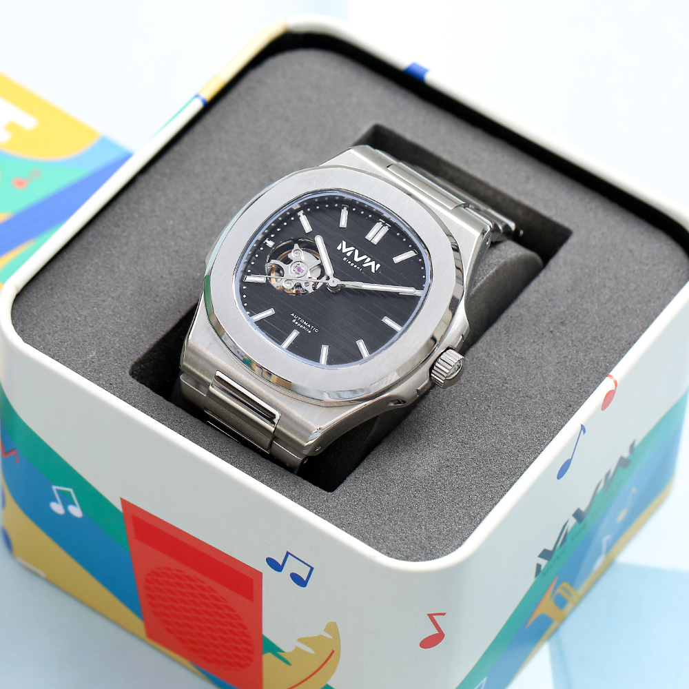 Đồng hồ MVW Elegant 43 mm Nam MSA098-02-ELE