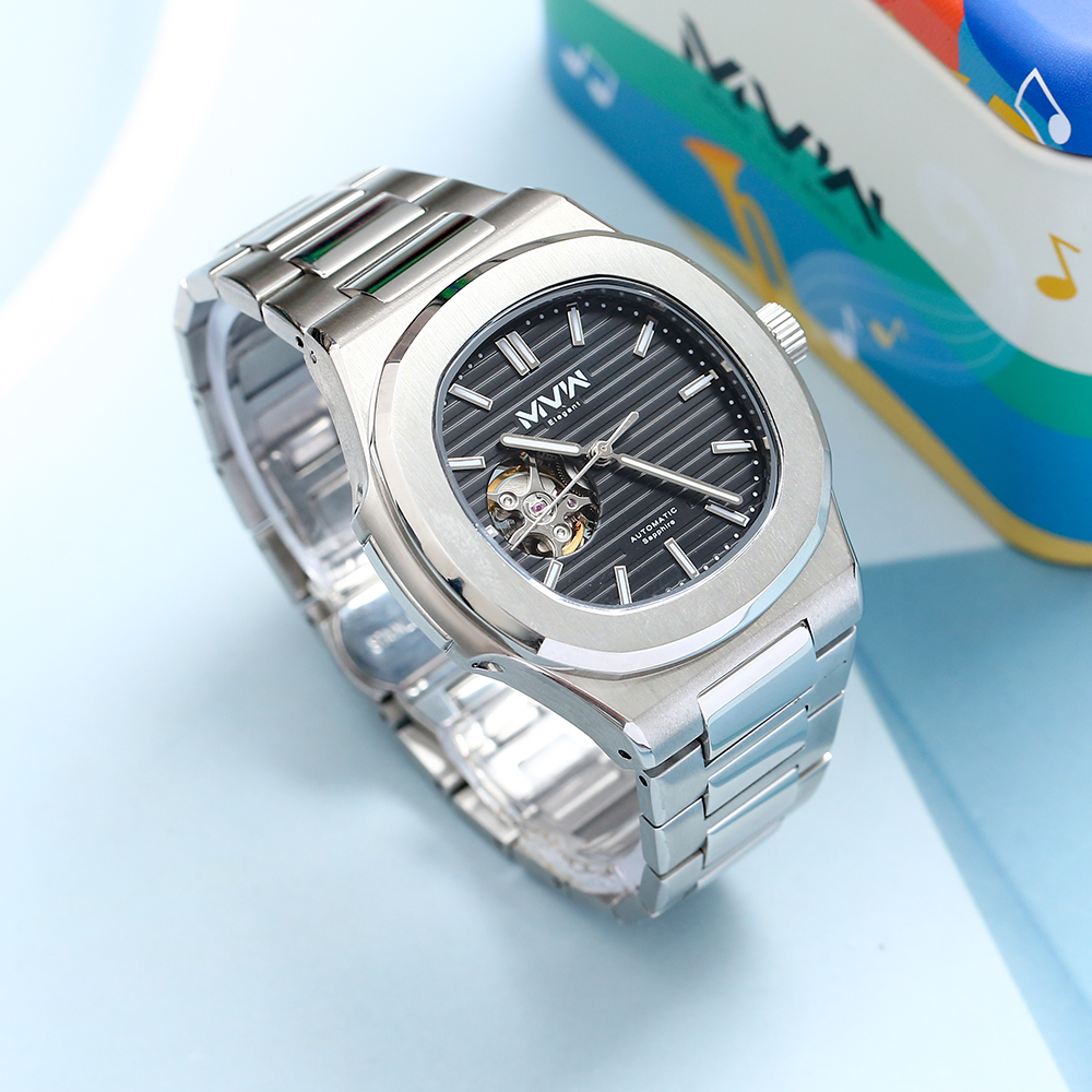 Đồng hồ MVW Elegant 43 mm Nam MSA098-02-ELE