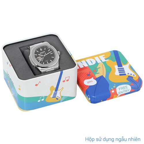 Đồng hồ MVW Elegant 43 mm Nam MSA098-02-ELE Màu Bạc