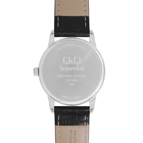 Đồng hồ Q&Q 40 mm Nam S280J322Y Màu Đen