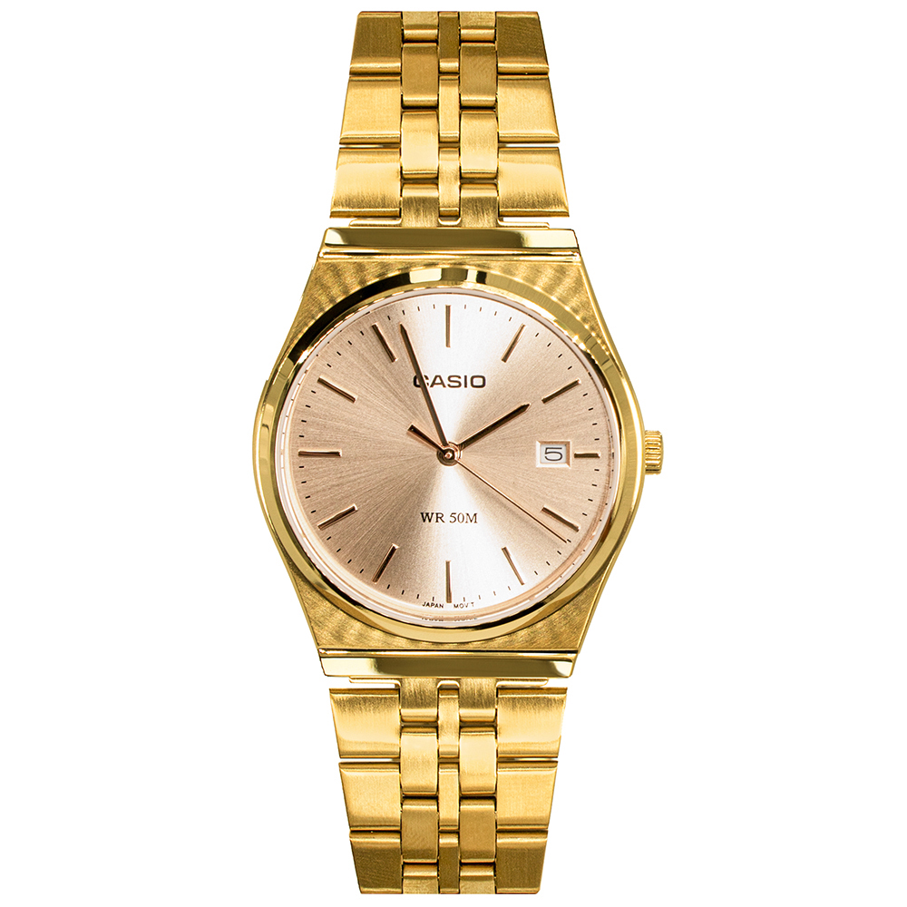 Đồng hồ Casio Timeless 35 mm Nam MTP-B145G-9AVDF Màu Vàng