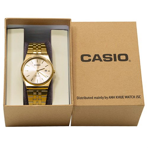 Đồng hồ Casio 35 mm Nam MTP-B145G-9AVDF Màu Vàng