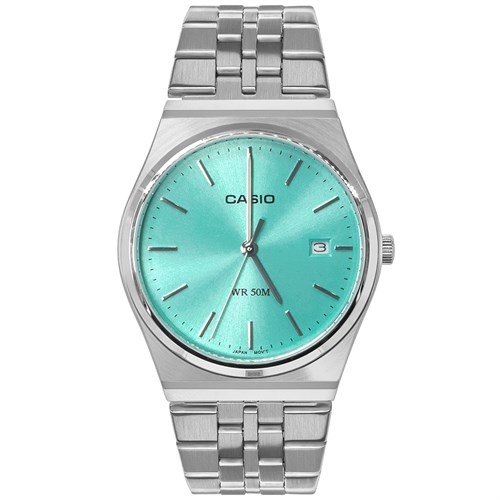 Đồng hồ Casio 35 mm Nam MTP-B145D-2A1VDF Màu Bạc