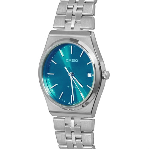 Đồng hồ Casio 35 mm Nam MTP-B145D-2A2VDF Màu Bạc