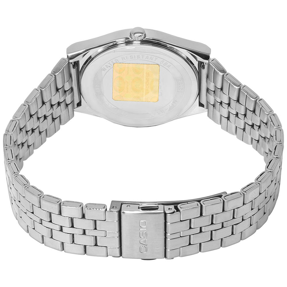 Đồng hồ Casio Timeless 35 mm Nam MTP-B145D-2A2VDF Màu Bạc