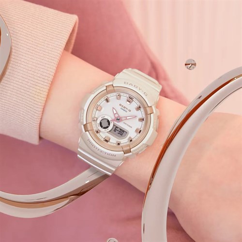 Đồng hồ Baby-G BGA-280 43.4 mm Nữ BGA-280BA-4ADR Màu Hồng