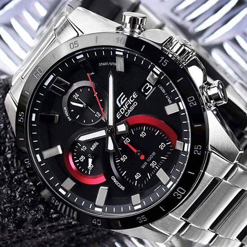 Đồng hồ Edifice Casio 47.1 mm Nam EFR-571DB-1A1VUDF Màu Bạc