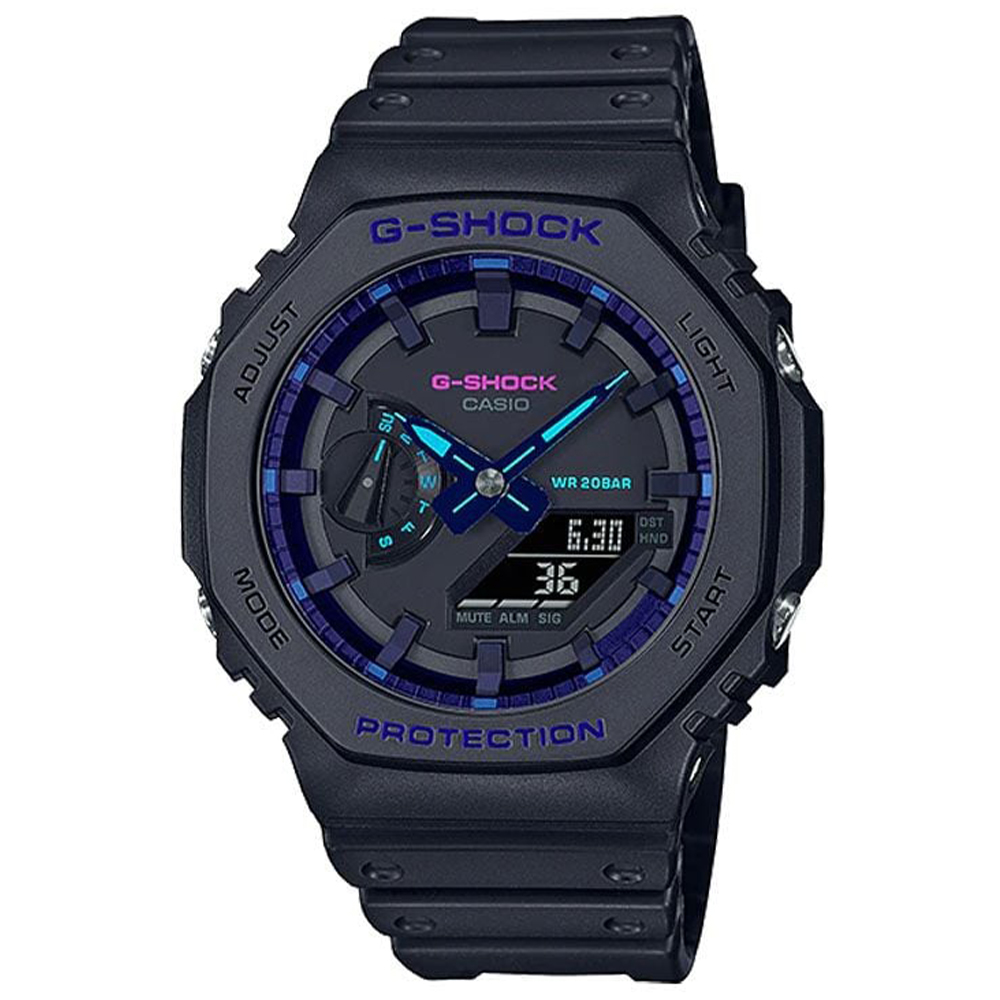 Đồng hồ G-Shock 2100 45.4 mm Nam GA-2100VB-1ADR