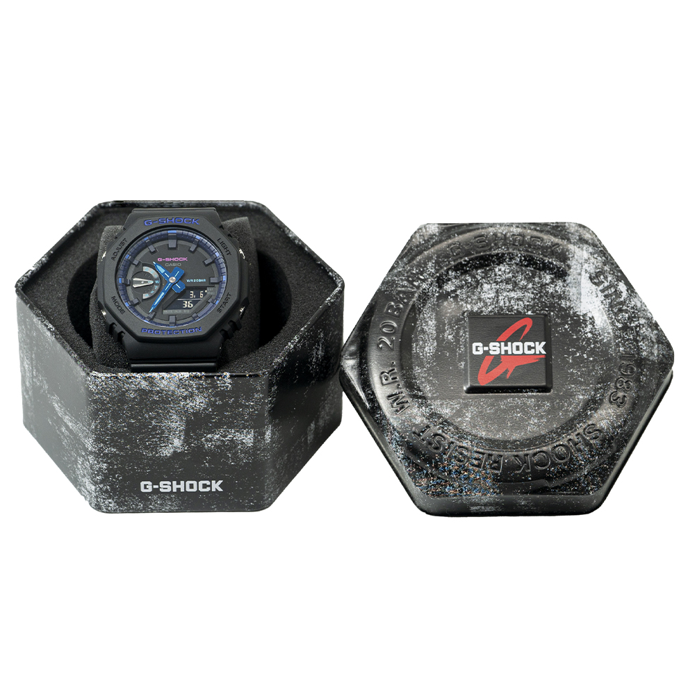 Đồng hồ G-Shock 2100 45.4 mm Nam GA-2100VB-1ADR - 5