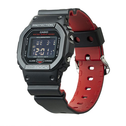 Đồng hồ G-Shock 5600 42.8 mm Nam DW-5600UHR-1DR Màu Đen