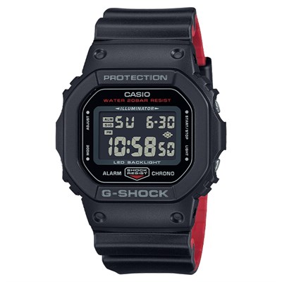 Đồng hồ G-Shock 5600 42.8 mm Nam DW-5600UHR-1DR