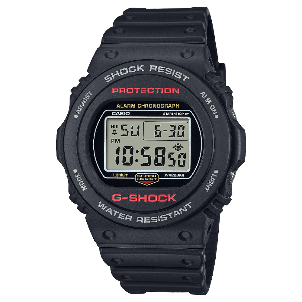 Đồng hồ G-Shock 45.4 mm Nam DW-5750UE-1DR