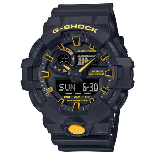 Đồng hồ G-Shock 53.4 mm Nam GA-700CY-1ADR Màu Đen