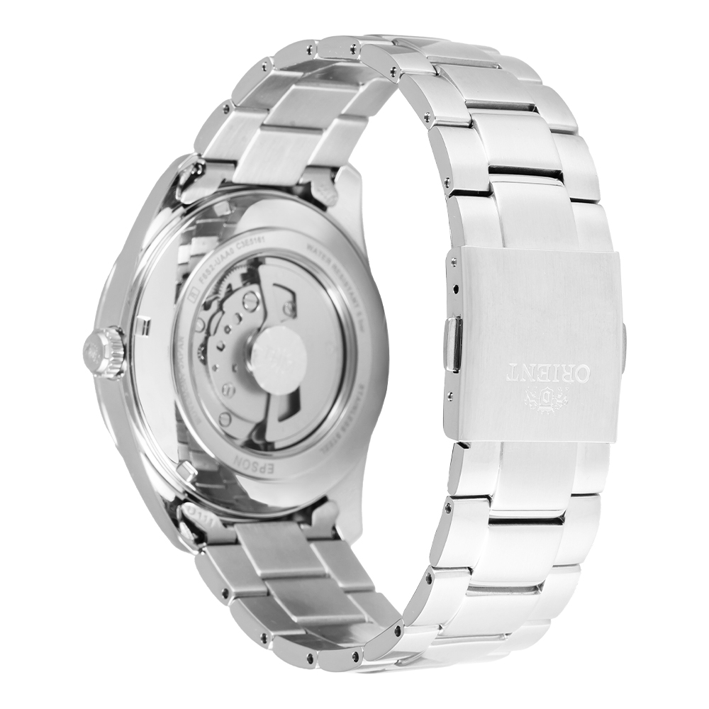 Đồng hồ Orient Contemporary Semi Skeleton 40.8 mm Nam RA-AR0008E30B Màu Bạc