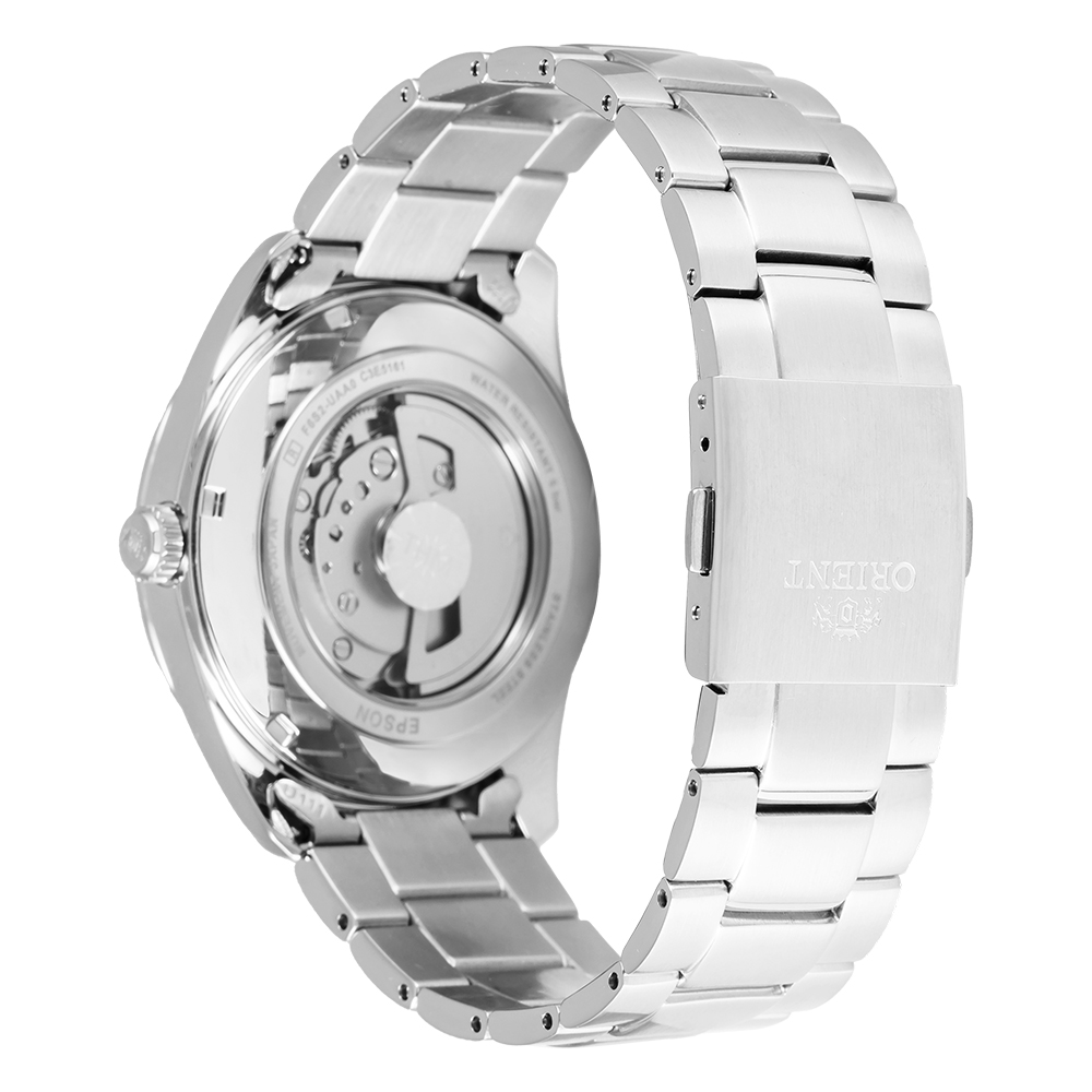 Đồng hồ Orient Contemporary Semi Skeleton 40.8 mm Nam RA-AR0009L30B Màu Bạc