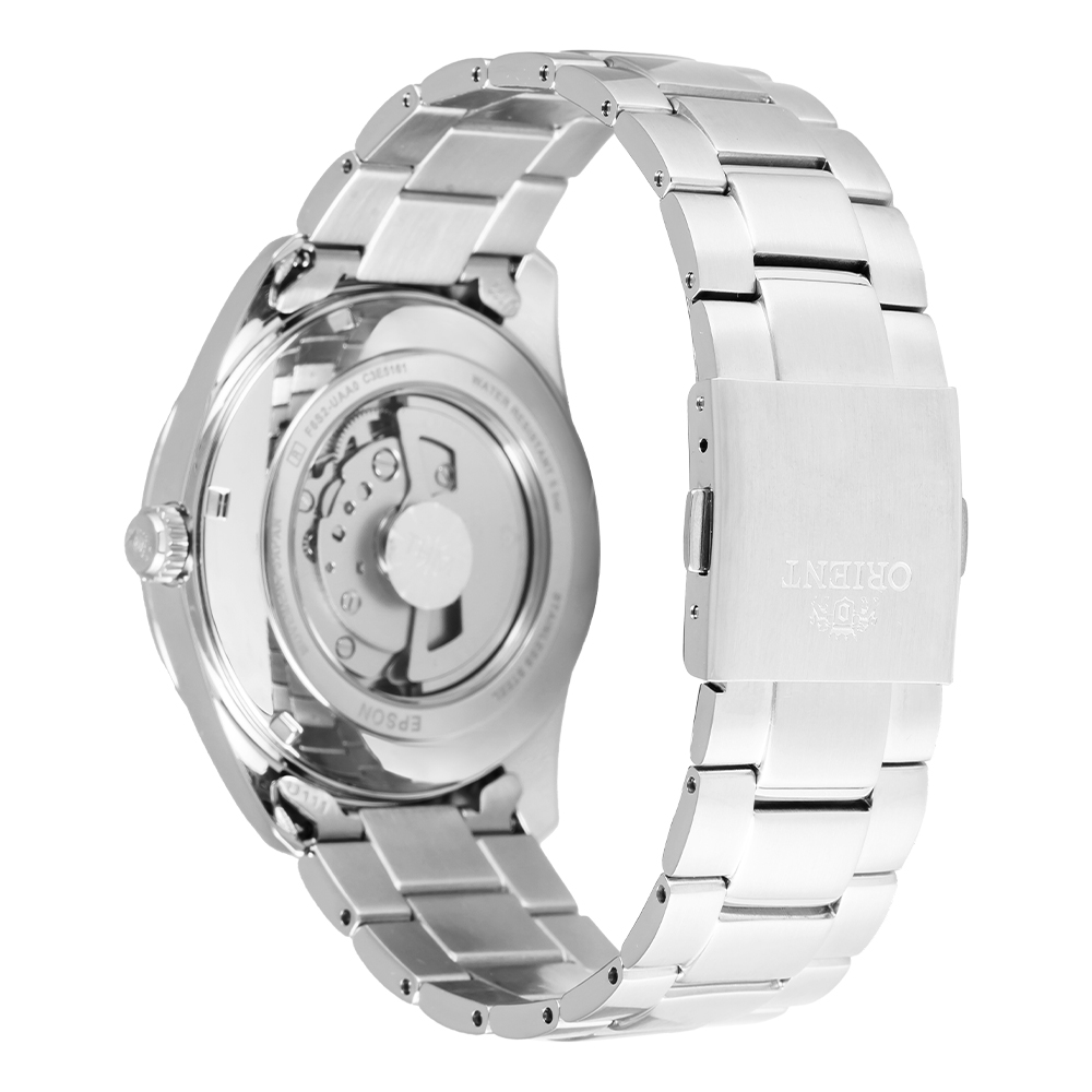 Đồng hồ Orient Contemporary Semi Skeleton 40.8 mm Nam RA-AR0010R30B Màu Bạc