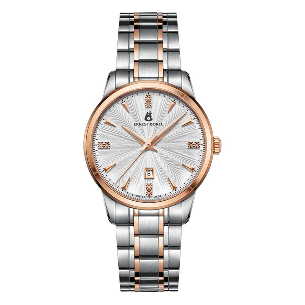 Đồng hồ Ernest Borel 32 mm Nữ N0436L0A-QN2N Màu Màu kết hợp