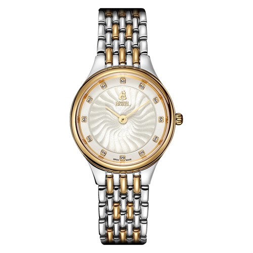 Đồng hồ Ernest Borel 24.5 mm Nữ N0409L0A-QB2B Màu Màu kết hợp