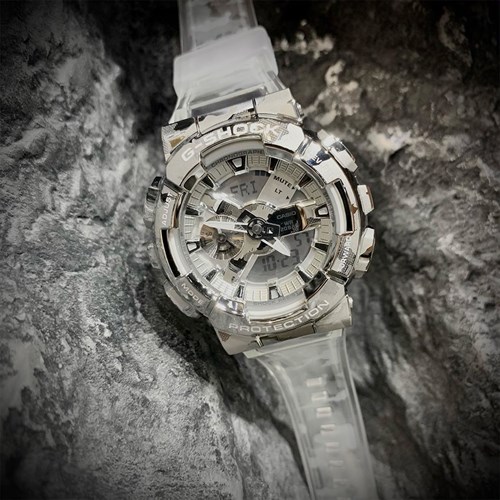 Đồng hồ G-Shock 48.8 mm Nam GM-110SCM-1ADR Màu Trắng