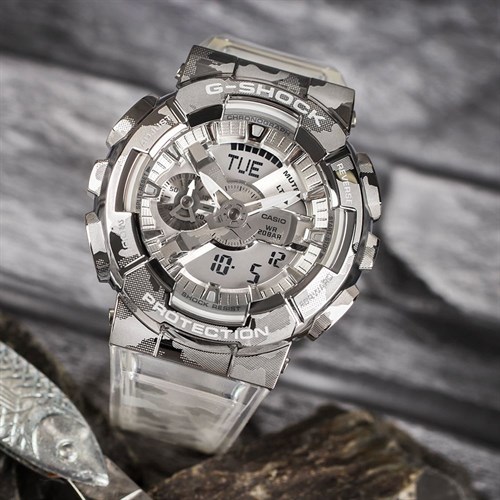 Đồng hồ G-Shock 48.8 mm Nam GM-110SCM-1ADR Màu Trắng
