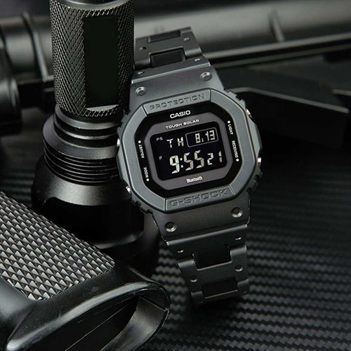 Đồng hồ G-Shock 5600 42.8 mm Nam GW-B5600BC-1BDR Màu Đen