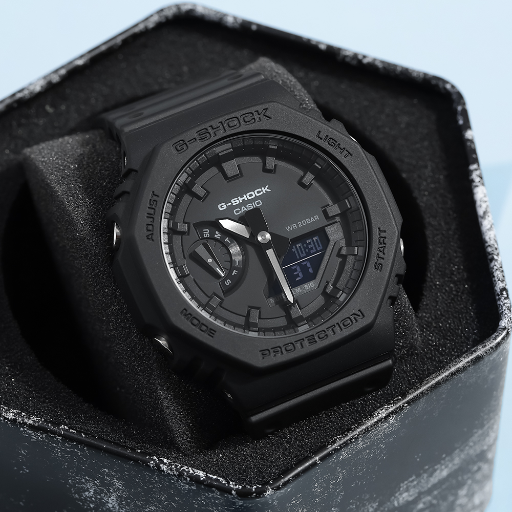 Đồng hồ G-Shock 2100 45.4 mm Nam GA-2100-1A1NDR