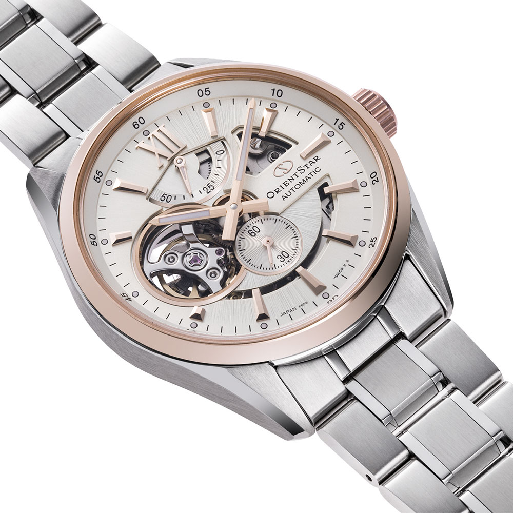 Đồng hồ Orient Star 41 mm Nam RE-AV0123G00B Màu Bạc
