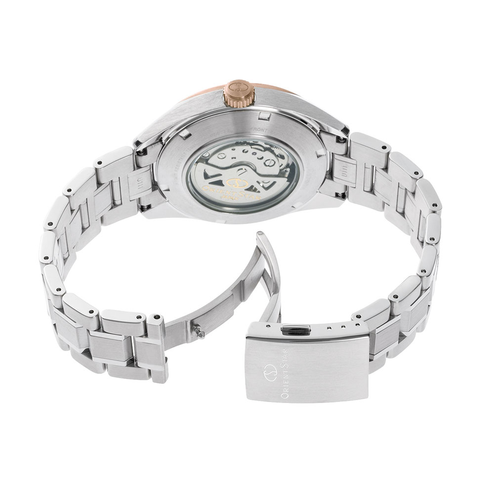 Đồng hồ Orient Star 41 mm Nam RE-AV0123G00B Màu Bạc