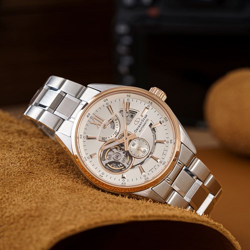 Đồng hồ Orient Star 41 mm Nam RE-AV0123G00B Màu Bạc