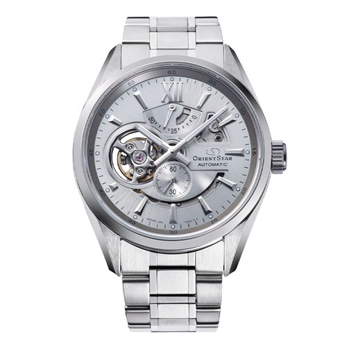 Đồng hồ Orient Star 41 mm Nam RE-AV0125S00B Màu Bạc