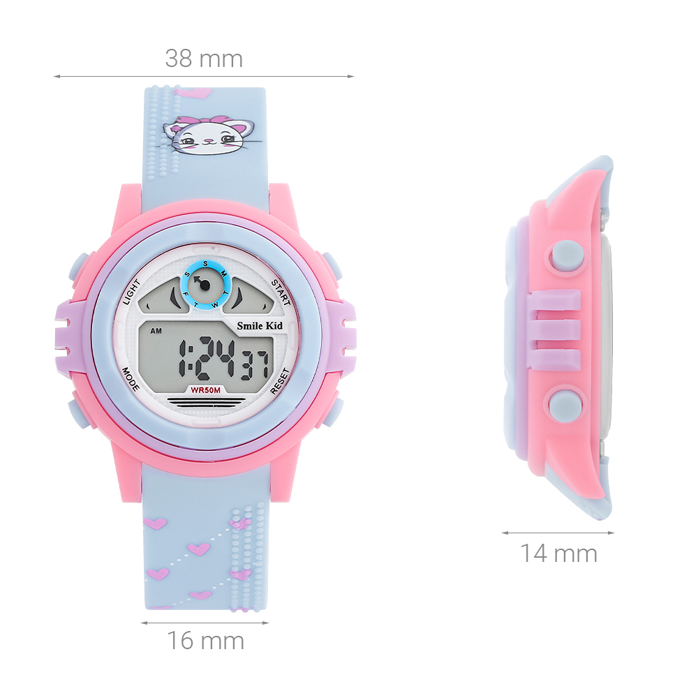 Đồng hồ Smile Kid 38 mm Trẻ em SL414-012SK Màu Xanh dương nhạt