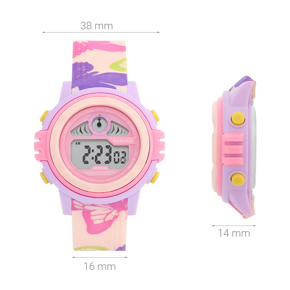 Đồng hồ Smile Kid 38 mm Trẻ em SL414-07SK Màu Hồng