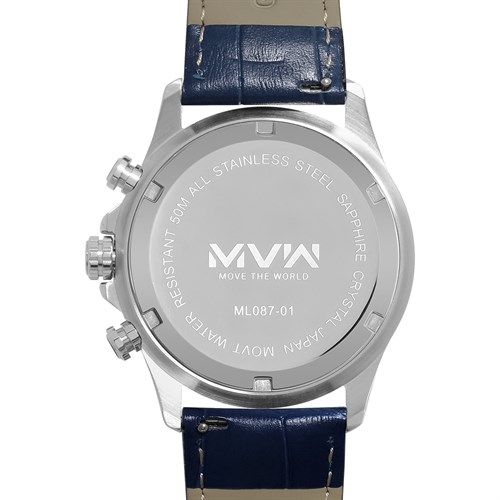 Đồng hồ MVW Sport 41 mm Nam ML087-01 Màu Xanh