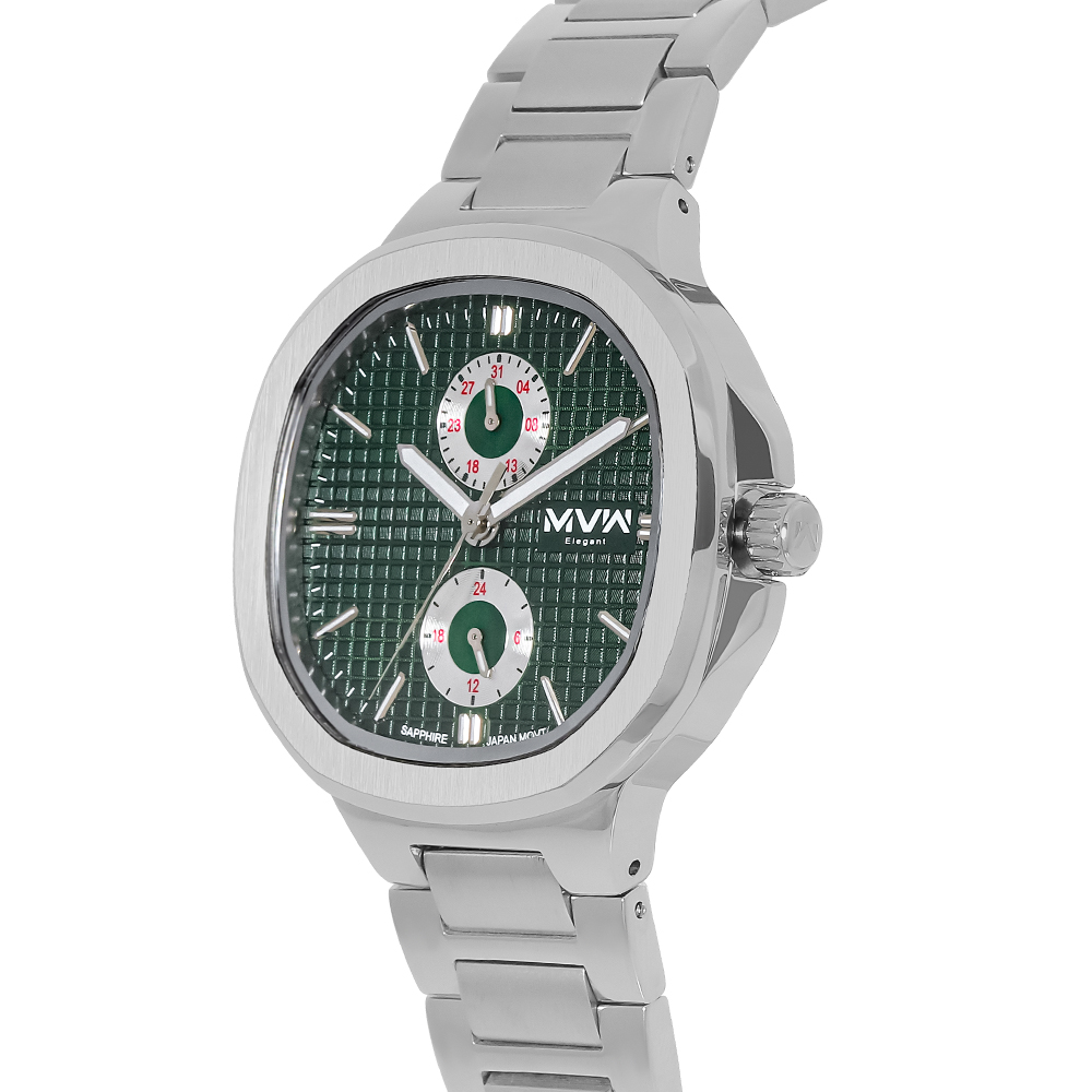 Đồng hồ MVW Elegant 40 mm Nam MS096-01-ELE Màu Bạc