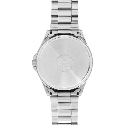 Đồng hồ Q&Q 43 mm Nam A484J212Y Màu Bạc