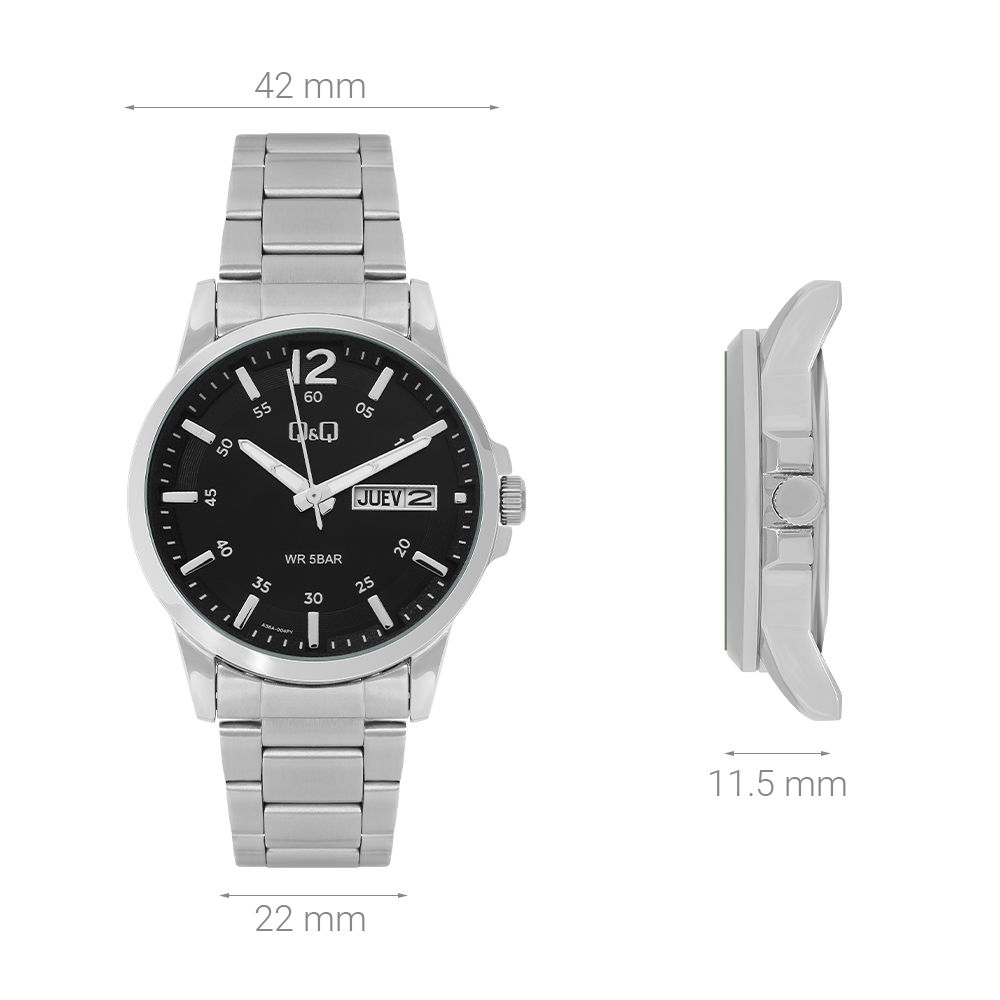 Đồng hồ Q&Q 42 mm Nam A36A-004PY - 6
