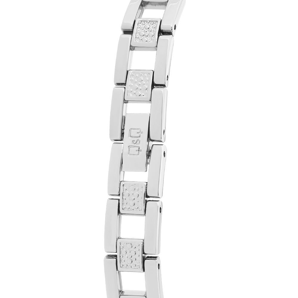 Đồng hồ Q&Q 34 mm Nữ F01A-006PY Màu Bạc