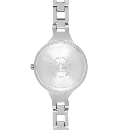 Đồng hồ Q&Q 34 mm Nữ F01A-006PY Màu Bạc