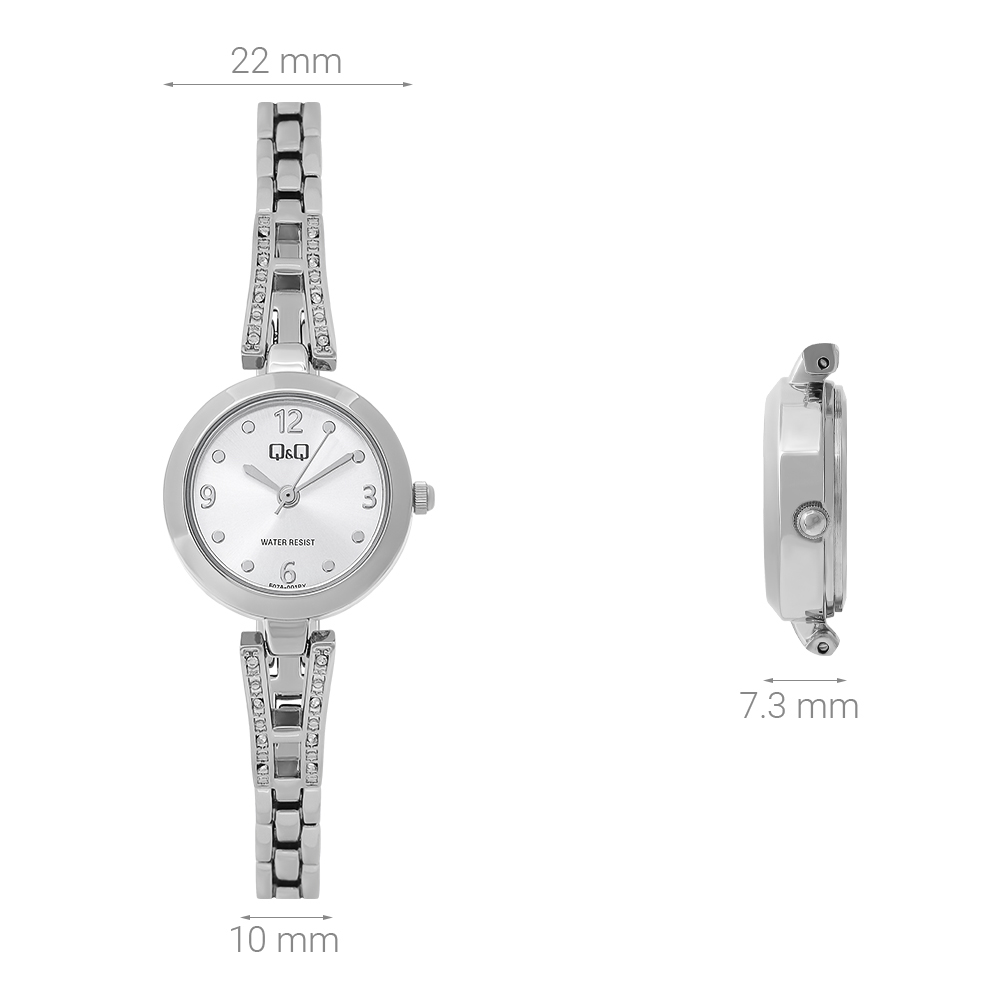 Đồng hồ Q&Q 22 mm Nữ F07A-001PY - 6