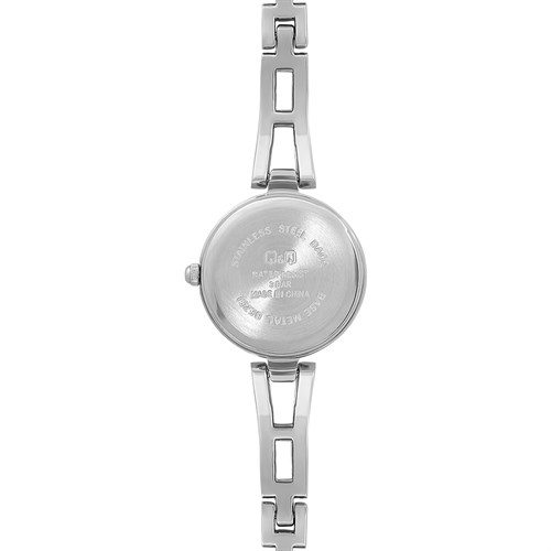 Đồng hồ Q&Q 22 mm Nữ F07A-002PY Màu Bạc