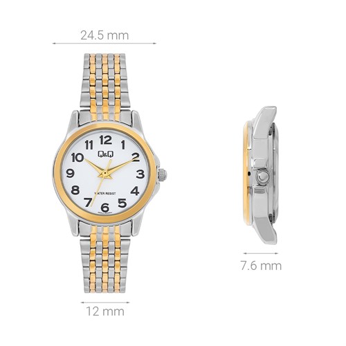 Đồng hồ Q&Q 24.5 mm Nữ C56A-003PY Màu Bạc