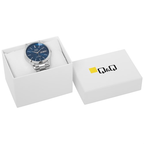 Đồng hồ Q&Q 40 mm Nam CD06J202Y Màu Bạc