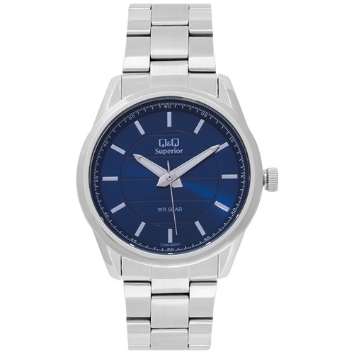 Đồng hồ Q&Q 44 mm Nam C20A-002VY Màu Bạc